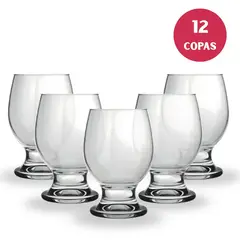 NADIR - Copa de Vino Paulista 200ml Set de 12 Stemware
