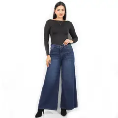 JAROLA - Pantalón Palazo Denim Angela