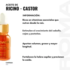 NEVADA NATURAL PRODUCTS - ACEITE DE CASTOR SUERO RICINO 15ML NEVADA