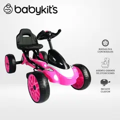 BABY KITS - Go Kart a Pedal Corsa Rosado