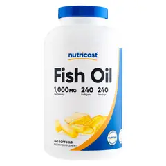 NUTRICOST - Fish Oil - 240 Softgels