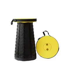 GENERICO - Pack2 Silla Portatil en Tono Amarillo Y+Papel de Regalo