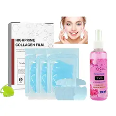 GENERICO - MASCARILLA FACIAL DE COLAGENO + AGUA DE ROSAS