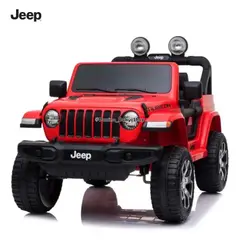 JEEP - Carro a Batería LICENCIADO -RUBICON- Rojo