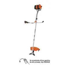 Truper - DESBROZADORA MOTOR 2 TIEMPOS TIPO BICI 3HP 63 CC