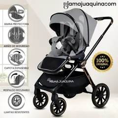 BABY - Coche de Paseo «CONNY» Edición Limitada Gray