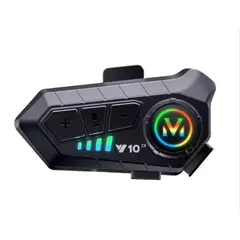 SEISA - AURICULARES INALÁMBRICOS BLUETOOTH PARA CASCO DE MOTO CON ANC IPX6