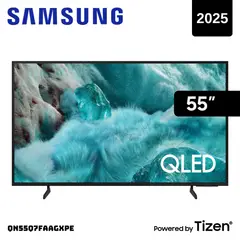 SAMSUNG - TELEVISOR 55 QLED SMART TV TIZEN OS 4K UHD 2025 - QN55Q7FAAGXPE