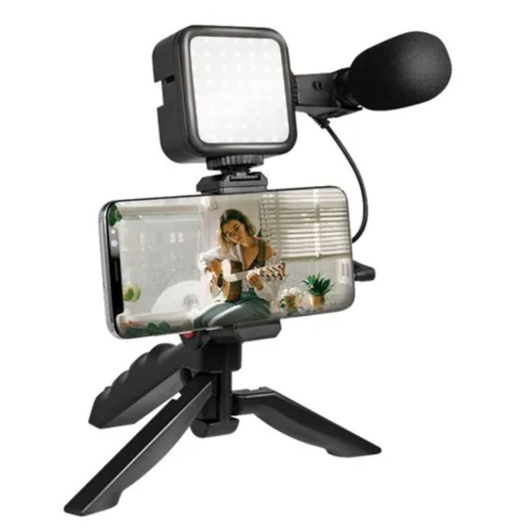 KIT DE GRABACIÓN DE VIDEOS - ESTABILIZADOR DE CELULAR