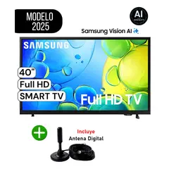 SAMSUNG - Televisor 40 UN40F6000FGXPE Smart TV FULL HD TIZEN OS -.,ñ{
