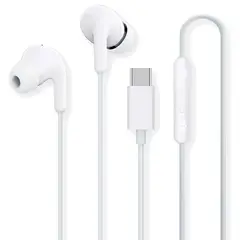 XIAOMI - AUDIFONOS TYPE C EARPHONES - BLANCO