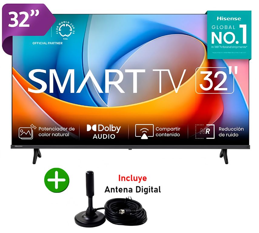 TELEVISOR SMART 32 32A4NV HD VIDAA
