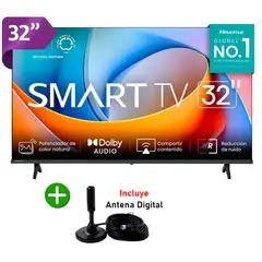 HISENSE - TELEVISOR SMART 32 32A4NV HD VIDAA