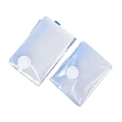 GENERICO - Pack2 Bolsa Hermetica muy Util en Naranja Y+Papel de Regalo