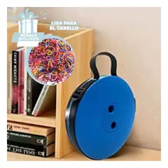 RYBIU IMPORT - Banco para Sentarse en Color Negro Y+Ligas de Regalo