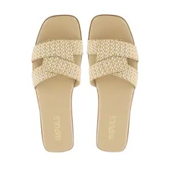 IMPULS - Sandalia Flats Mujer Daira06 Beige