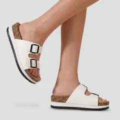 IMPULS - Sandalia Cuña Mujer Yoko24 Blanco