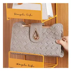 RYBIU IMPORT - Pack4 Organizador para Bolsos de Amarillo Y+Regalo Stickers