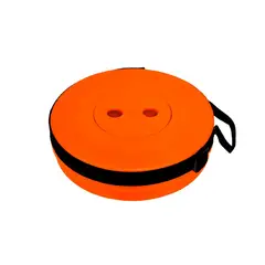 GENERICO - Pack2 Silla Plegable de 1 Seguro Practico en Anaranjado