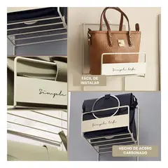 RYBIU IMPORT - Pack4 Ordenador para Carteras y Mochilas en Blanco