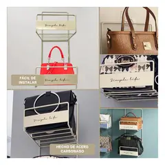 RYBIU IMPORT - Pack12 Organizador para Bolsos en Blanco Y+Papel de Regalo