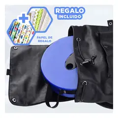 GENERICO - Pack12 Asiento Comodo en Color Azul Y+Papel de Regalo