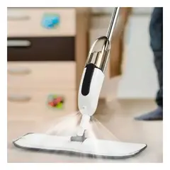 GENERICO - Pack4 Fregona para Pisos de Madera en Color Blanco