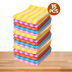 SM - SET POR 15 PAÑOS MULTIUSO DE COCINA DE 30X30 CM