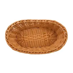 GENERICO - Pack2 Cesta Ovalada Multifuncional de Casa 35x25x7cm