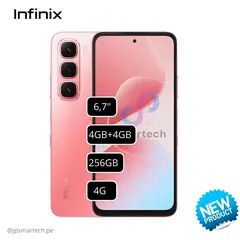 INFINIX - CELULAR HOT 60i - 4GB+4GB 256GB - Soul Eye Purple