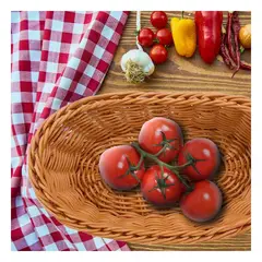 GENERICO - Pack4 Canastilla Resistente de 35x25x7cm Y+Papel de Regalo