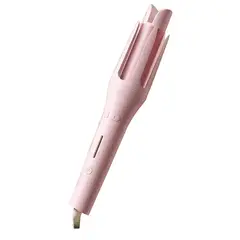 GENERICO - Rizadora Automática Eléctrica Onduladora Rosado