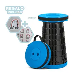 GENERICO - Pack6 Banco en Celeste y Negro Y+Regalo Stickers