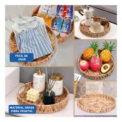 GENERICO - Pack12 Canasta para Organizar en Mostaza Y+Regalo Stickers