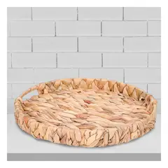 GENERICO - Pack4 Bandeja de Grass Tejida en Mostaza
Y+Papel de Regalo