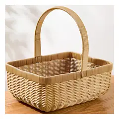 GENERICO - Pack4 Canasto para Guardar en Marron Y+Papel de Regalo