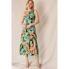 GENERICO - Vestido Floreado Elegante Tropical Dream