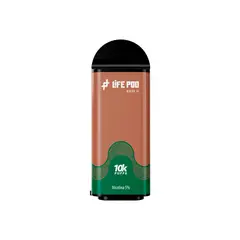 VAPE STATION - Repuesto Life Pod Eco II - 10000 Puffs - Capuccino