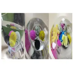 GENERICO - Pack x 10 Huevos de Dinosaurio Negros