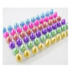 GENERICO - Pack x 10 Huevos de Dinosaurio Color Neon