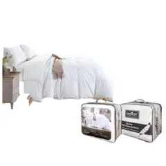 CASATEX - EDREDÓN 100% PLUMA DE GANSO 2 PLZ