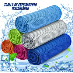 SM - TOALLA DE ENFRIAMIENTO - COOLING TOWEL CELESTE