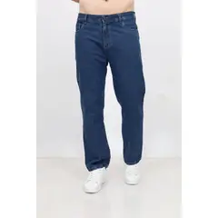 QH - Pantalón Clásico de Denim 100% Algodón para Hombre
