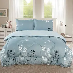 CASATEX - EDREDÓN TELA CON TELA CON DISEÑO 2 PLZ