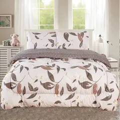 CASATEX - EDREDÓN TELA CON TELA CON DISEÑO 2 PLZ
