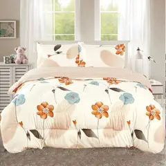 CASATEX - EDREDÓN TELA CON TELA CON DISEÑO 2 PLZ