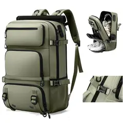 BANGE - Mochila Viajera 3 en 1 - The 3-Way Pack - Impermeable & Candado