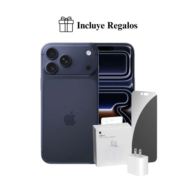 IPhone 17 Pro Max Intelligence 512GB (eSIM) - Deep Blue + Combo Regalo