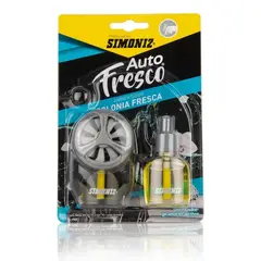 SIMONIZ - Ambientador de Auto Aroma Colonia Fresca Con Repuesto