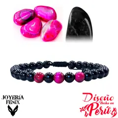 JOYERIA FENIX - Pulsera Turmalina Protectora - Joyería Fénix